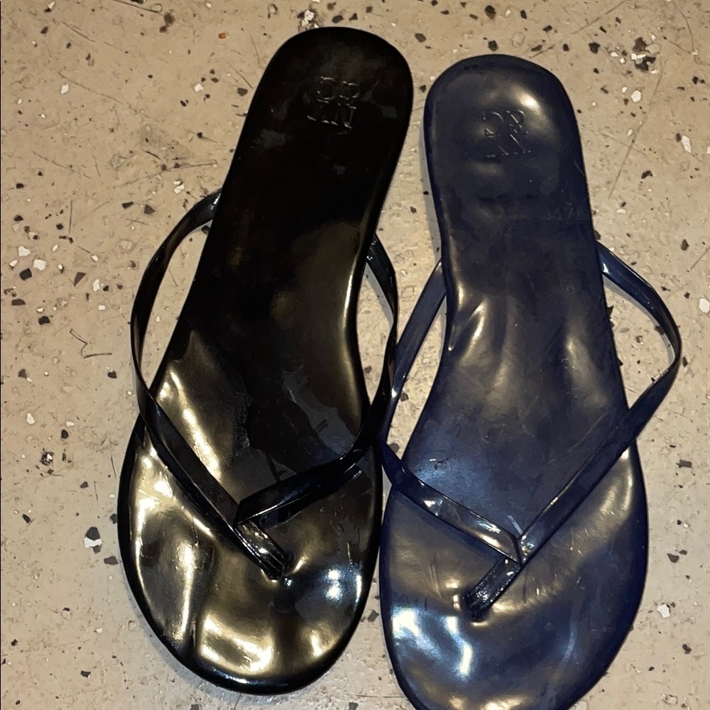 Stylish Black and Blue Women's Sandals